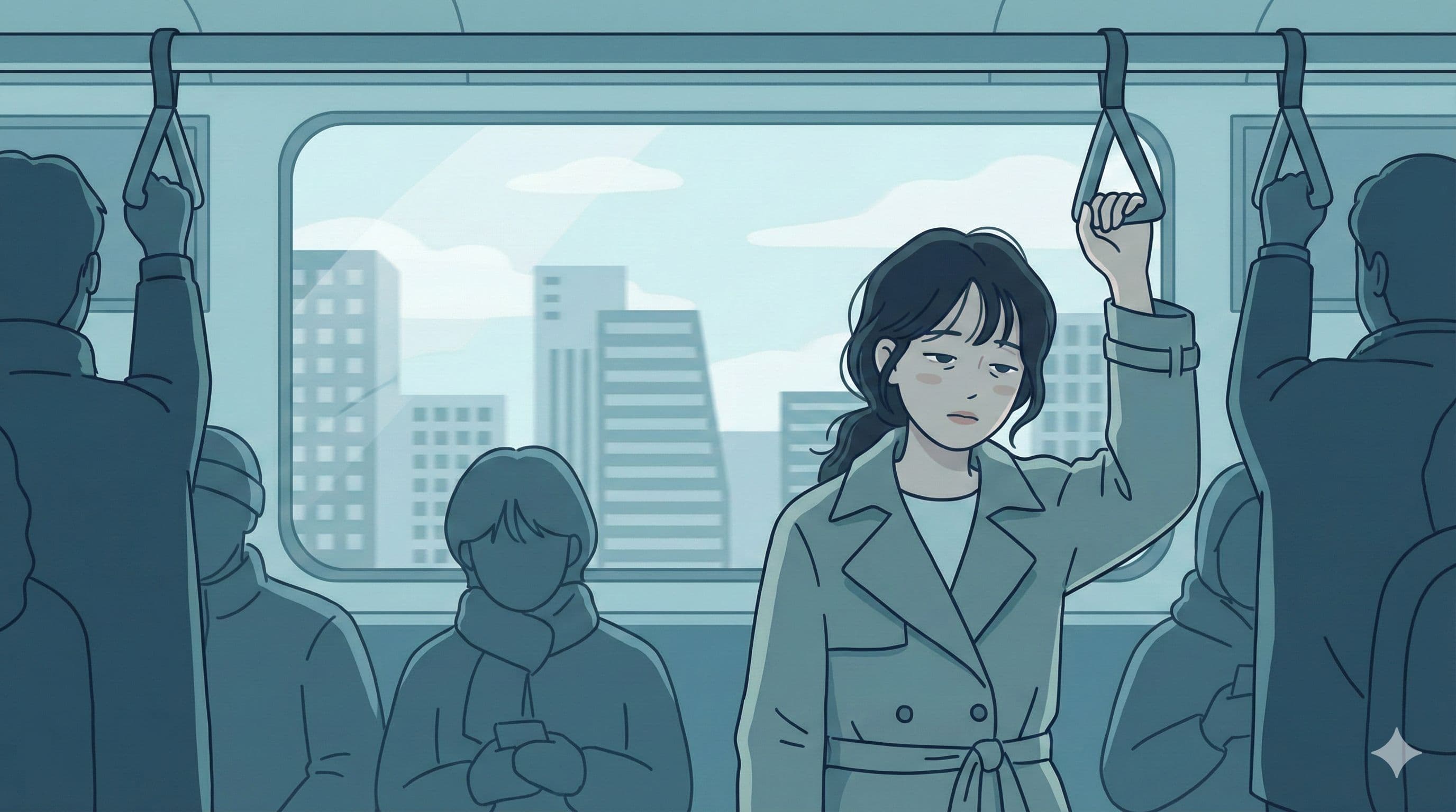 반복되는 출근길, 마음속 질문 하나