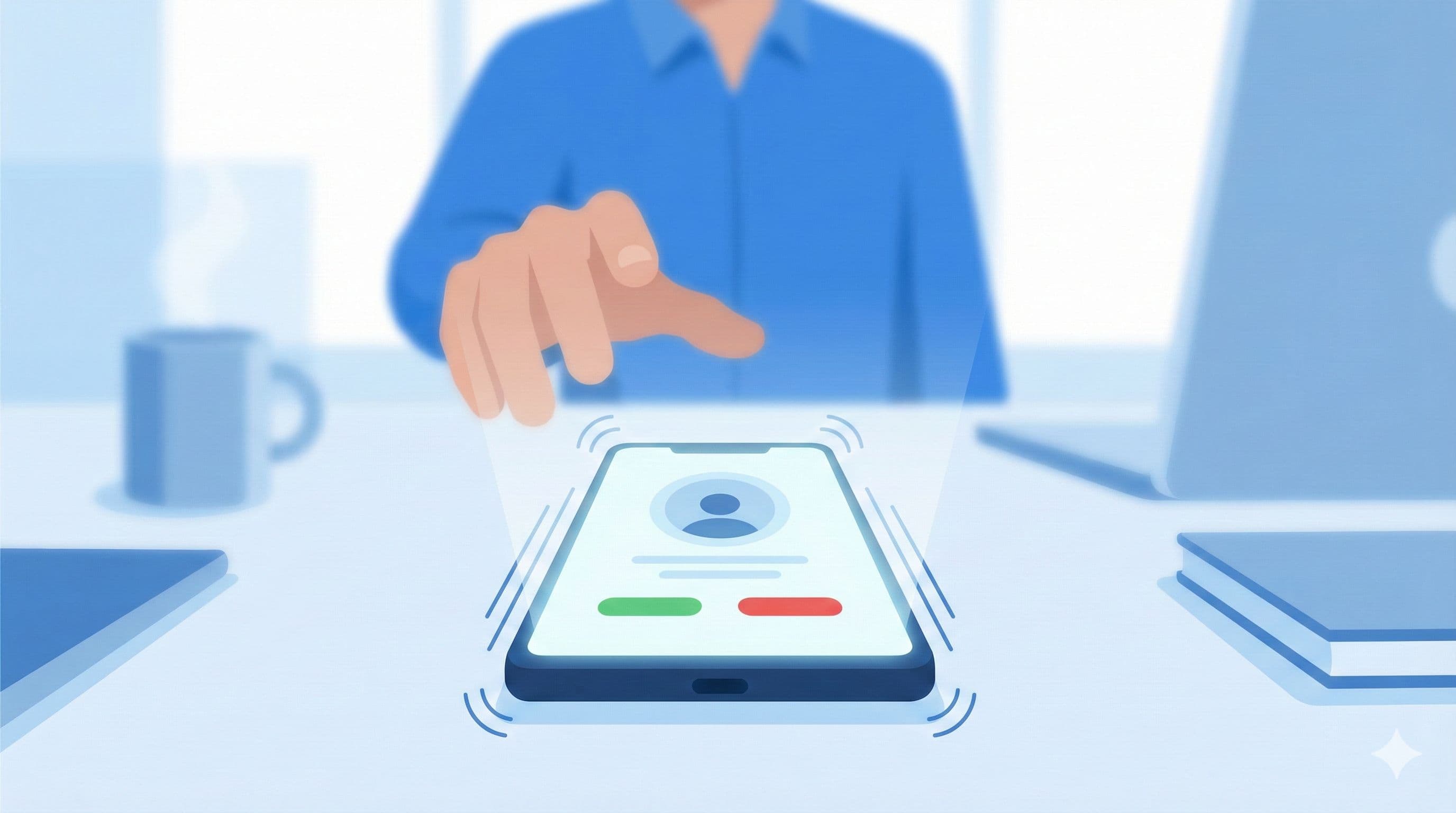 예상치 못한 전화 한 통