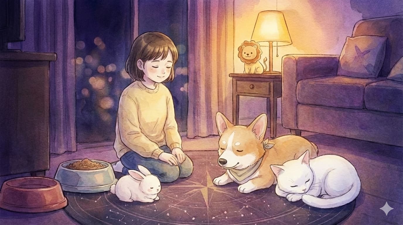 사자빛이 켜지는 순간