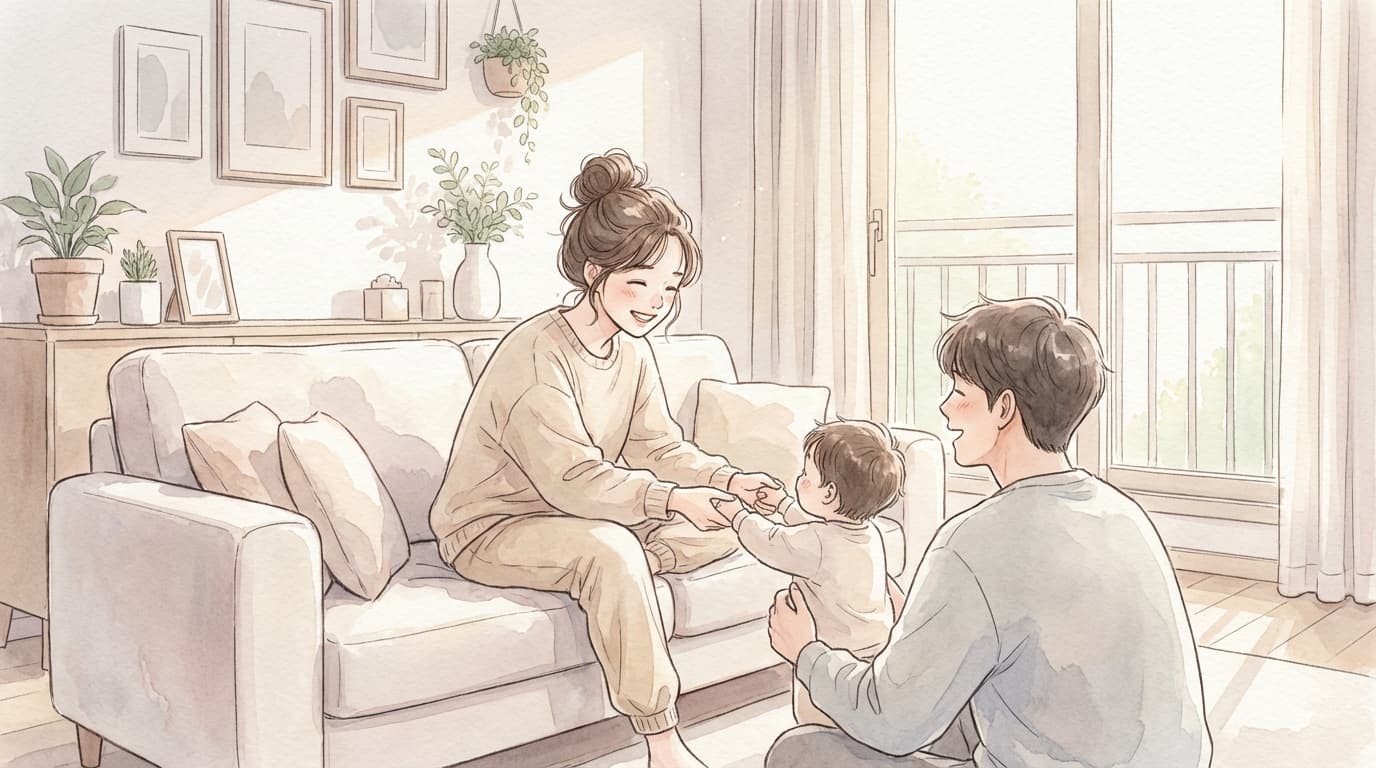 取り戻した笑顔