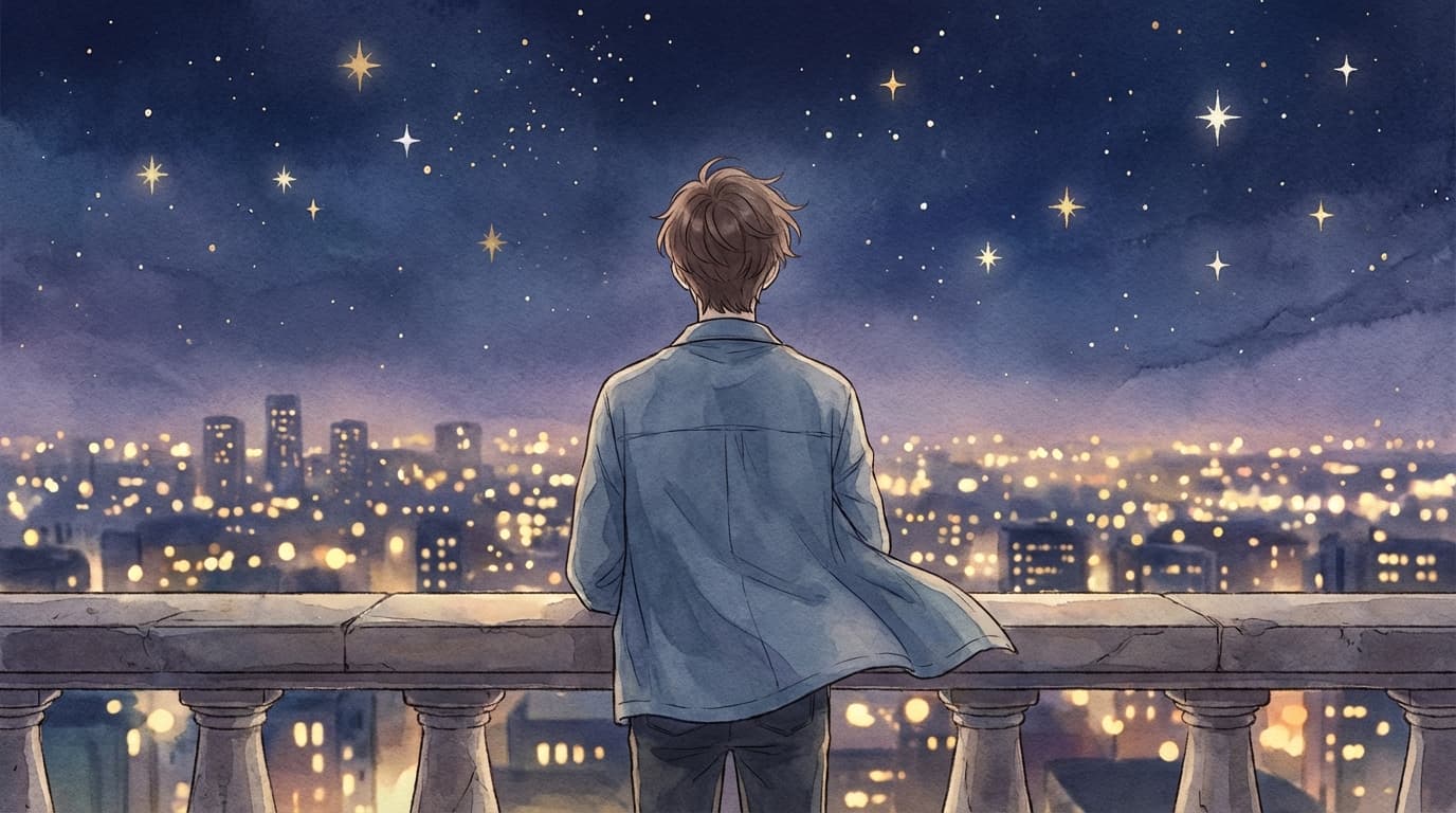 별이 뜨는 시간